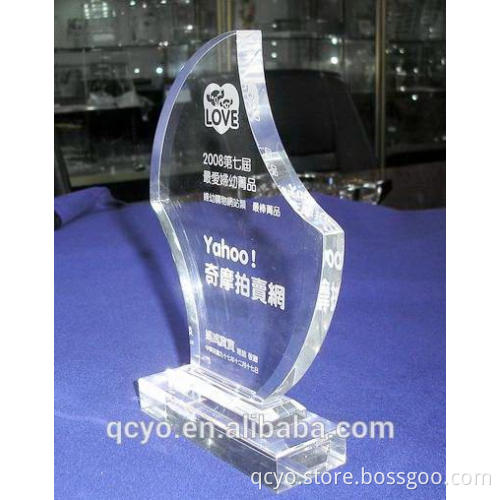 oscar trophy awards with clear base for wholesale
